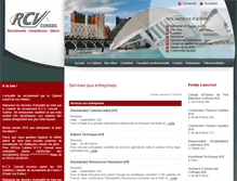 Tablet Screenshot of postesvacants.63233.63235.rcv-conseil.com